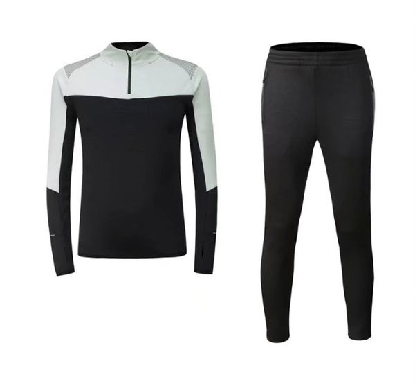 

2017 new autumn winter the yards men 's two color fleece suit sportswear fashion leisure sports, Black;red