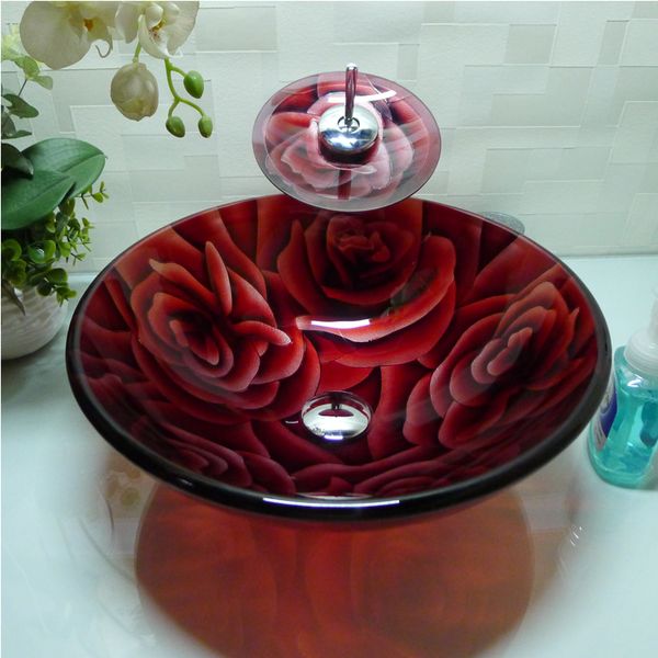 

ванная комната закаленное стекло раковина ручной работы столешница круглый бассейн умывальники гардероб шампунь сосуд чаша hx020