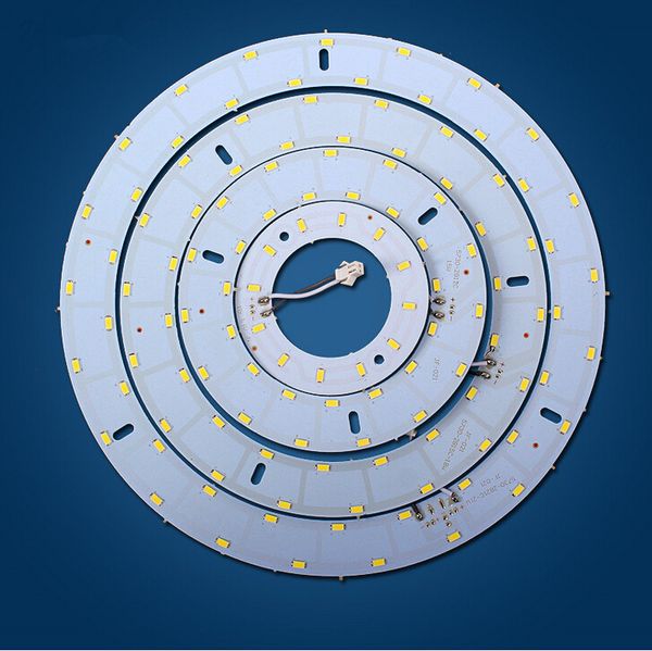 

5w 12w 15w 18w 23w светодиодный потолочный светильник источник ac90-265v smd5730 led круглый потолка совет совет кольцевая лампа