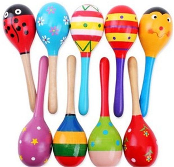 Compre BEBÉ Orff Instrumentos Maracas Campana Traje Para Bebé Educación Temprana De Madera Trompeta Martillo Música Arena Juguetes A 0,78 € Del Angelakids | DHgate.Com
