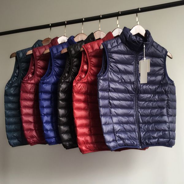 

Xmy3dwx мужчины полноценного супер легкий тонкий 90% белый утка вниз пуховики / мужско