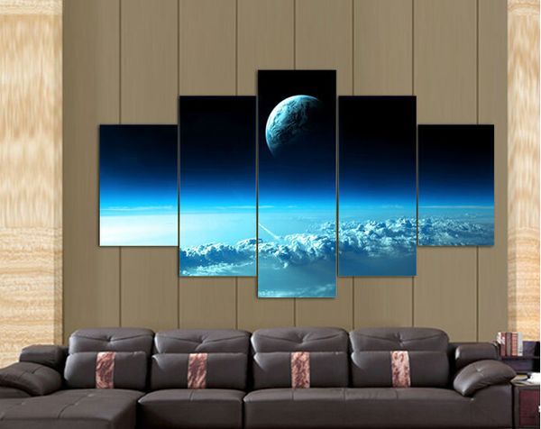 

dream blue starry sky wall art picture home decoration living room canvas print painting wall picture printing on canvas