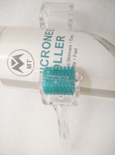 

10pcs/lot mt micro needle derma roller for skin rejuvenation, mt 192 micro needle derma roller in tube packing.