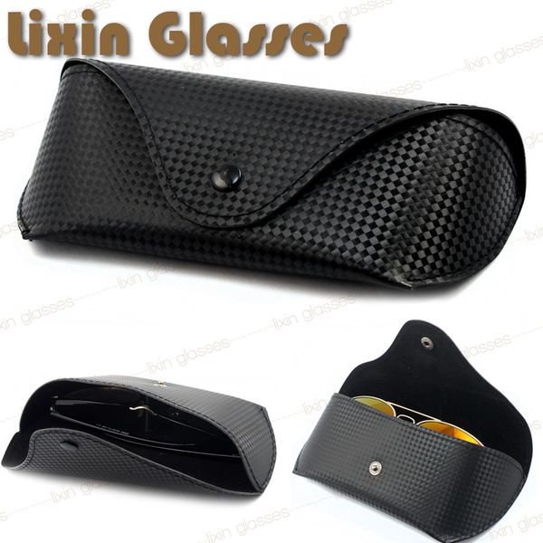 

wholesale-2015 last new storage sunglasses compression eye glasses hard case box black color 170*70*40mm case003