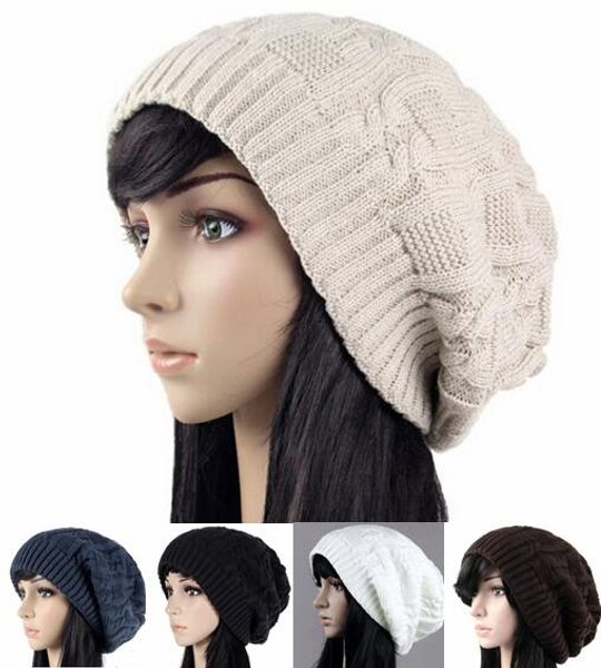 

fashion winter women beanies warm knitting hats triangular pattern selling couple caps 20pcs/lot, Blue;gray