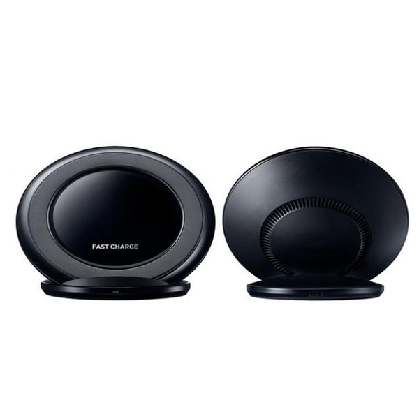 

2018 qi fa t wirele charger qi charging pad for am ung galaxy 7 edge 6 edge plu note 5 tand with package with logo with fan