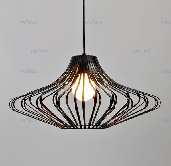 

ufo iron art cage pendant lamp ufo pendant light suspension lamp hang lighting fixture dinning room kitchen sitting room cafe bar deli lamp