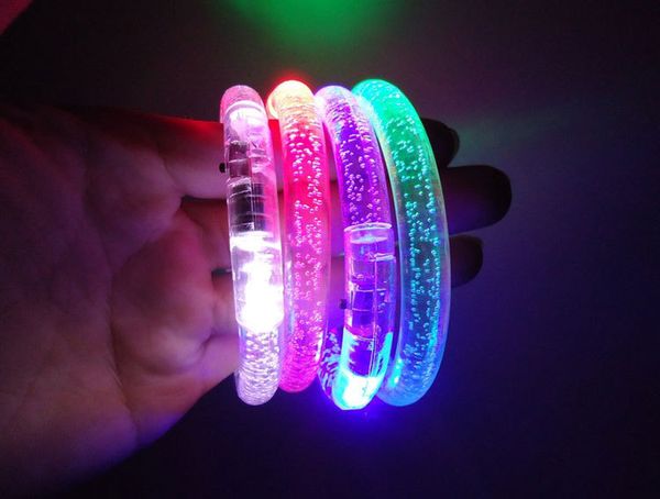 

acrylic luminous bracelet 2017 new flash jewelry party bar concert masquerade supplies strange new wholesale