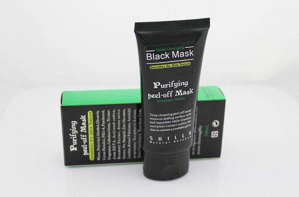 SHILLS Purificante per la rimozione dei punti neri SHILLS Purificante Peel-Off Maschera per i punti neri Pulizia profonda Acne Maschera per il viso efficace per la rimozione dei comedoni 50 ml