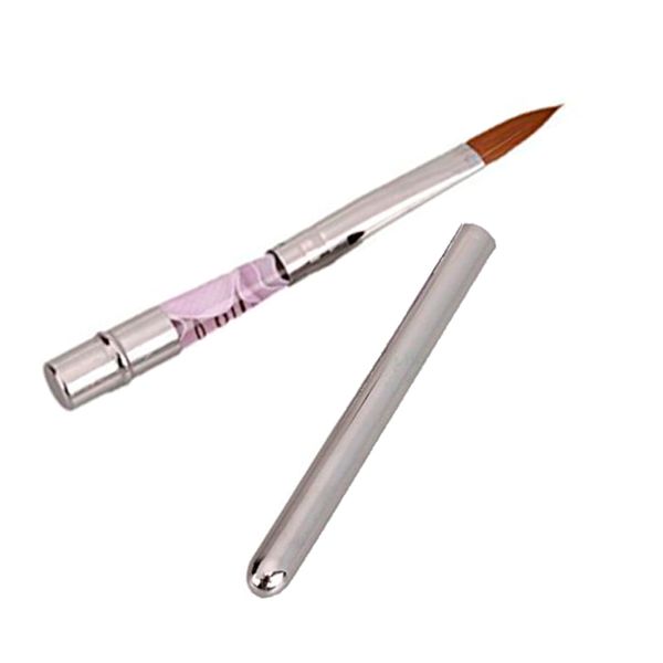 

new fingernail acrylic nail apainting uv gel builder pen brushes size 8 for nail salon for girl ladies ing, Yellow