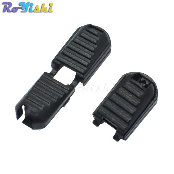 

100pcs/lot zipper pulls cord ser end lock zip clips rope buckle paracord c0033-b1