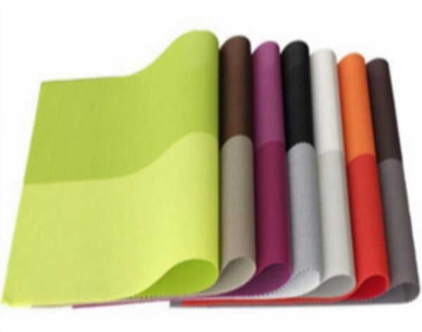 

45 * 30 см прямоугольные сетки пвх изоляции placemats западной pad обеденный стол коврик легко очистить placemat