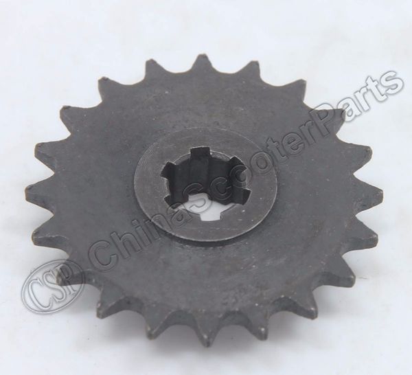 

оптово 20 20t зубов зуб 8мм t8f передняя звездочка 47cc 49cc mini moto dirt pit bike parts