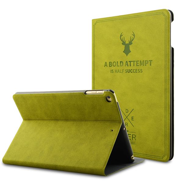 caso Nordic estilo country para capa protetora Retro iPad para iPad 5 6 caso inteligente sono acordar para o ar iPad