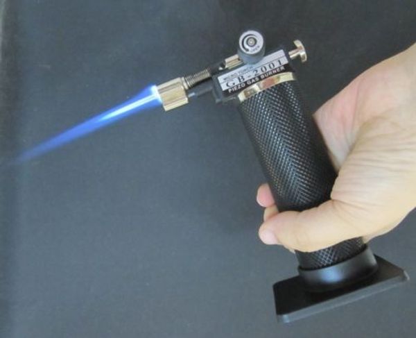 Micro Tocha Tocha De Gás GB2001 Auto Igniting Chama Azul Canalizador De Solda De Solda Queimador De Gás Queima De Brasa Chama 2500 F Charuto Mais Leve