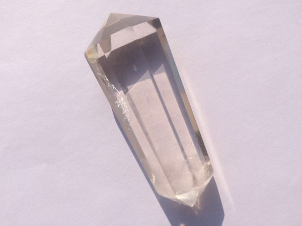 

8 двусторонних граней призмы стиль ясный натуральный кварц Кристалл двойной прек
