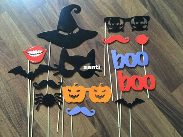 

новое прибытие смешной продукт diy photo booth реквизит усы на палку хэллоуин