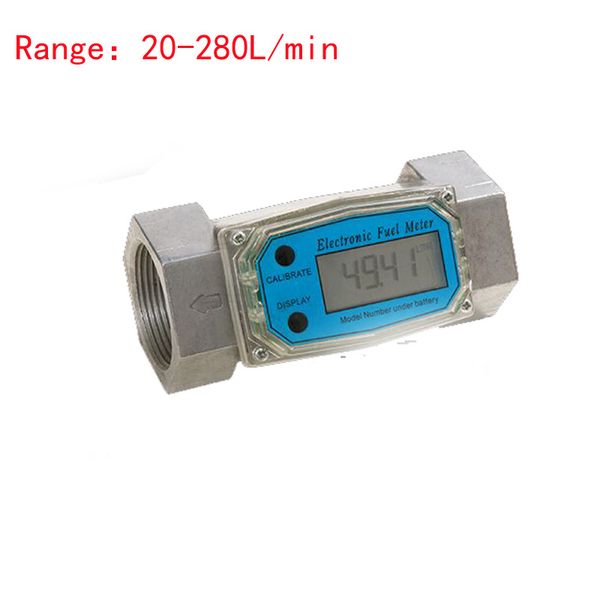 

hipping 1.5inch lcd electronic turbine meter diesel fuel flow meter diesel / gasoline / methanol /water liquid output liquid flow meter