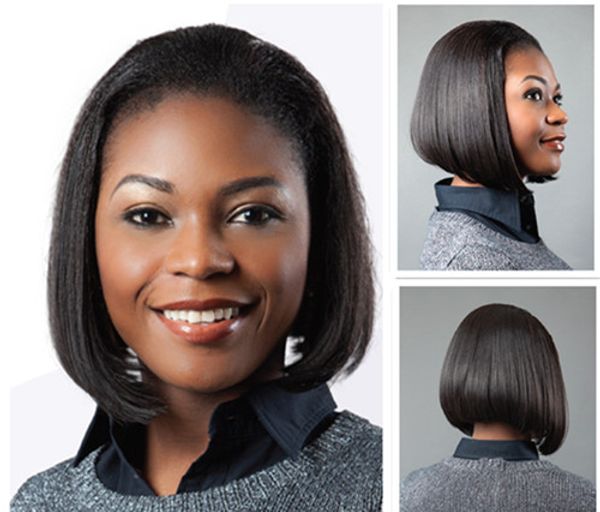 

XT773 Natural black hair is fashionable and breathable