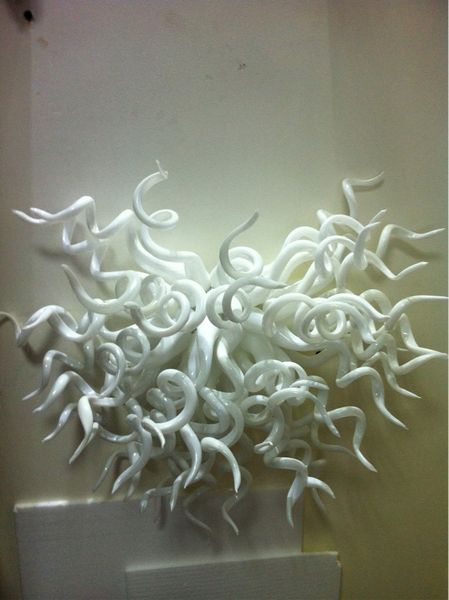 

oem mouth blown borosilicate lamp sconce craft whiteness wall lamps shade glass