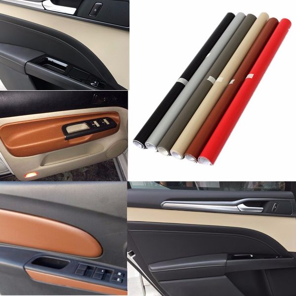 150 X 50cm Leather Texture Vinyl Car Interior Sticker Decal Sheet