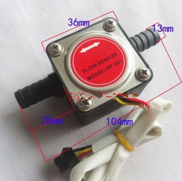

wholesale-ew liquid fuel oil flow meter with 13mm diesel gasoline gear flow sensor