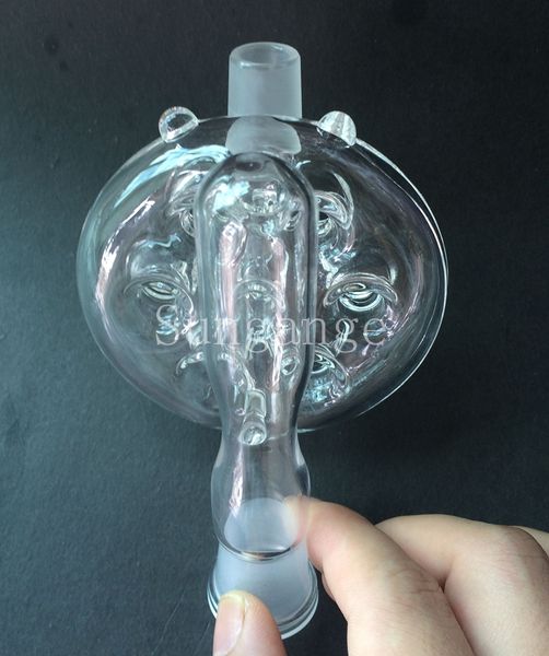 Großhandel Glasbongs und Pfeifen14,4 mm 18,8 mm Aschefänger Schweizer Perc-Glasbong-Perkolator