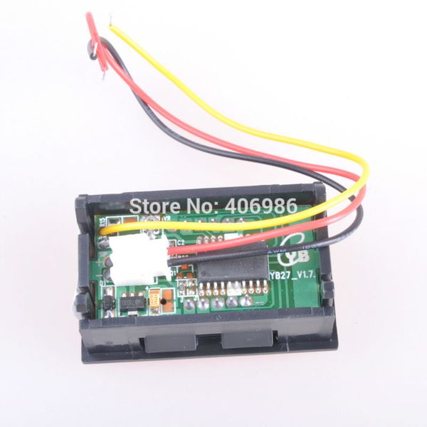

wholesale-dc0-100v digital voltmeter meter 0.56 " red color led power monitor panel meter fz0681