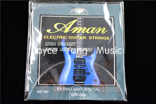 

1 set of aman ae190 electric guitar strings 1st-6th strings 009-042 extra light special strings wholesales