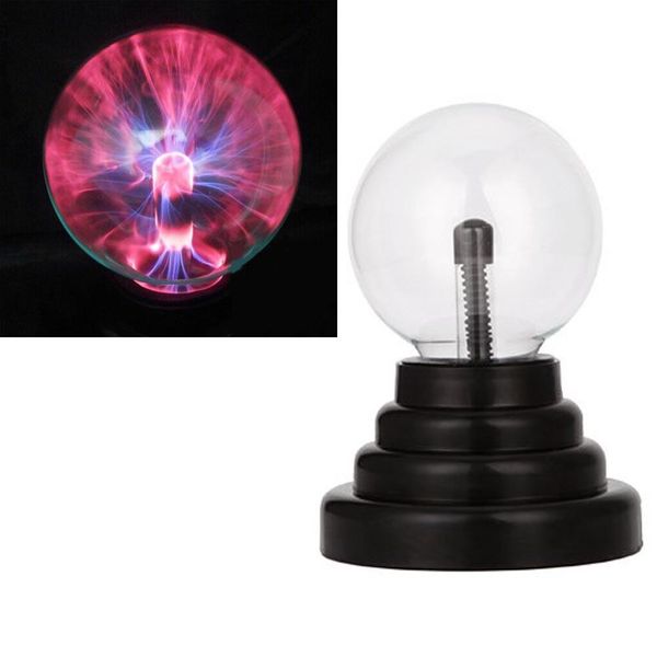 

Magic Crystal Plasma Light Ball Electrostatic Induction Balls 3 inch 5W LED Lights USB Power & AA Battery Party Decoration Children Gift