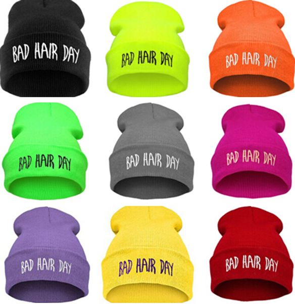 

wholesale-[magic] 2015 women's brand neon knitted hats for women casual gorro elastic beanie men bonnet winter skullies cap 13 color, Blue;gray