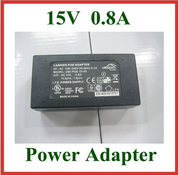 

rj45 connector 15v 0.8a charger poe power over ethernet power supply adapter