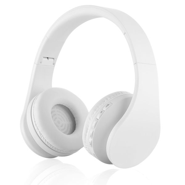 Andoer LH811 4 in 1 Cuffie Bluetooth 3.0 EDR Cuffie wireless con lettore MP3 Radio FM Microfono per smartphone PC V126 374B