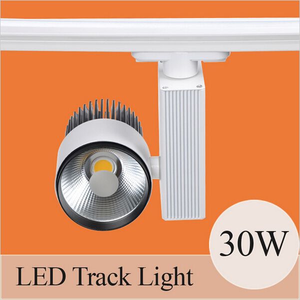 

integrate 30w led track light 90-100lm/w cob spotlights 24 beam angle ac85-265v with ce rohs certificate for clothing stores
