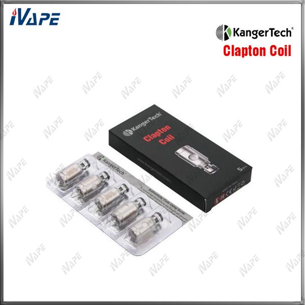 

Оригинальные катушки Kanger Clapton Heads 0.5ohm Заменяющие катушки Clapton для субтанка Kangertech Мини субтанк Nano Subtank Plus Tank Nebox SUBVOD