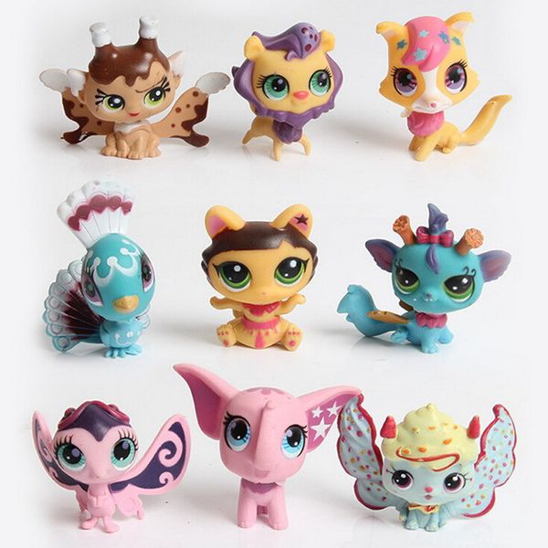 

Маленький зоомагазин 2.4" LPS игрушки животных мультфильм кошка собака фигурки колл