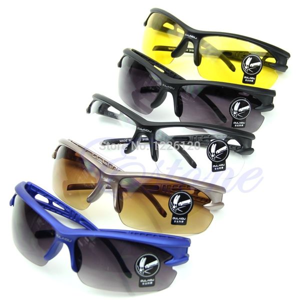 

wholesale-m65 new arrive motocycle uv protective goggles sunglasses running sports sun glasses, White;black