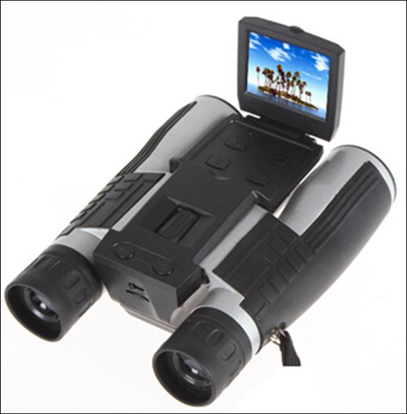 

fs608 full hd1080p digital binocular camera for tourism outdoor multi function, 4 in 1 telescope video recorder, dvr camcorder