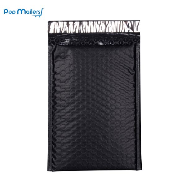

wholesale- 50pcs 8.5x11inch 235*280mm poly bubble mailing mailer shipping padded envelope bags black color shockproof courier bubble mailer