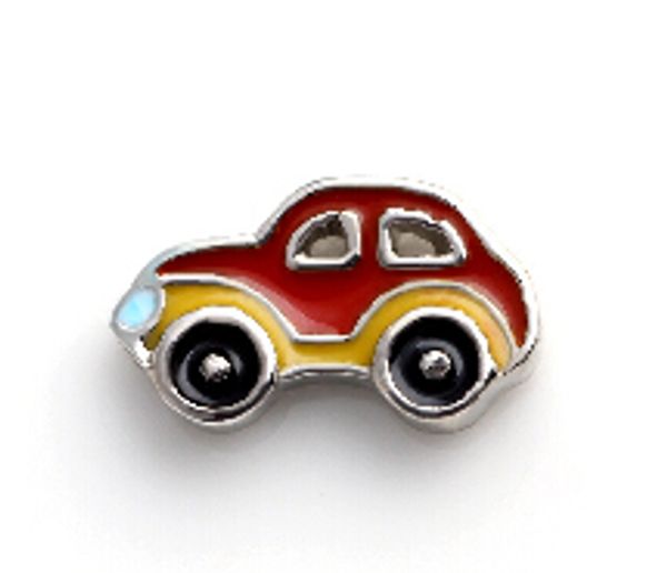 

wholesale 20pcs/lot enamel car diy alloy floating charms fit for magnetic memory glass living lockets, Bronze;silver