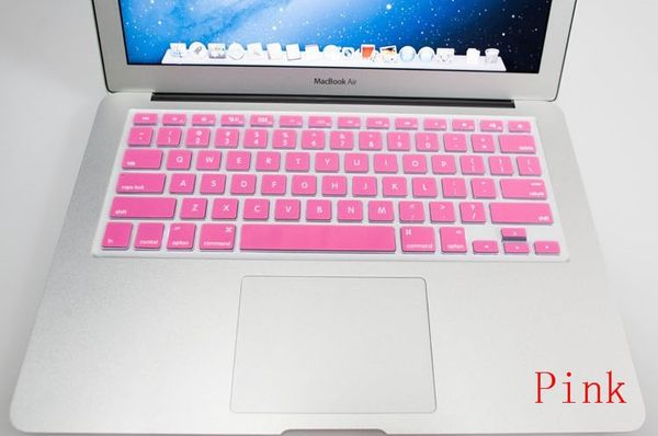 

Силиконовая крышка клавиатуры для Macbook Air Pro 13/15/17 "Ультра тонкая мягкая кожа для пр