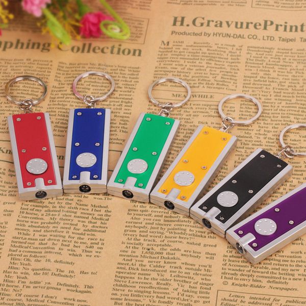 

dhl mini led camping keyring flash light torch keychain lamp key chain