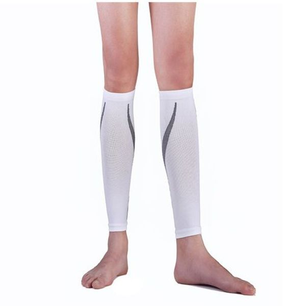 

wholesale- compression sport running socks crural sheath pressure socks leggings running socks leg protection outdoor basketball foot, Black