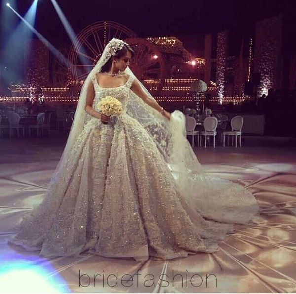 

ivory wedding dresses scoop a line formal bridal gowns ruffles applique sequins formal wedding gowns custom made, White