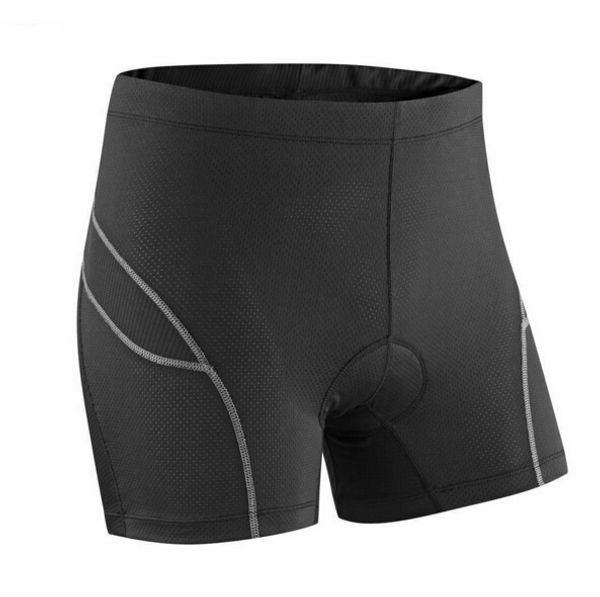 

spring men's 3d gel padded cycling underwear bike bicycle shorts ing, Black
