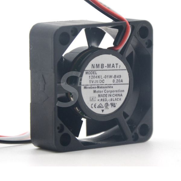 

nmb 1204kl-01w-b49 3010 5v 0.20a 3cm mini micro axial notebook hard fa