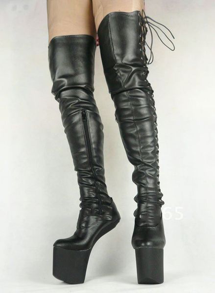 Großhandel BDSM Heelless Pony Stiefel Frauen Weisepu Mattes Großhandel BDSM Heelless Pony Stiefel Frauen Weisepu Mattes