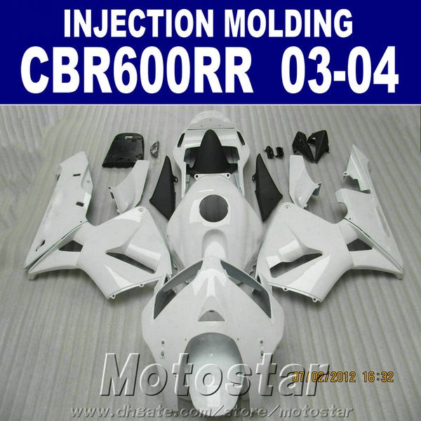 Em forma! 100% moldagem por injeção para HONDA CBR 600RR carenagem 2003 2004 ABS cbr600rr 03 04 peças de reparo do corpo + 7Gifts RQCE