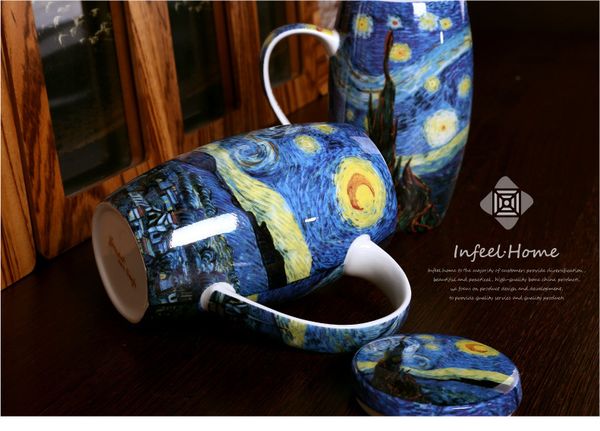 

china creative super volumn coffee mugs for lovers multi color for choice