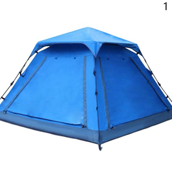 

wholesale- large camping tent 3-5 person garden tent double doors outdoor tents for family camping travel 210*210*135cm zpj3973
